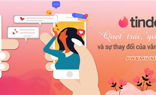 Tinder: ‘Quẹt’ trái, ‘quẹt’ phải và sự thay đổi của văn hóa hẹn hò