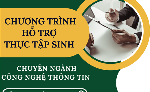 CHƯƠNG TRÌNH TUYỂN DỤNG THỰC TẬP SINH NĂM 2021